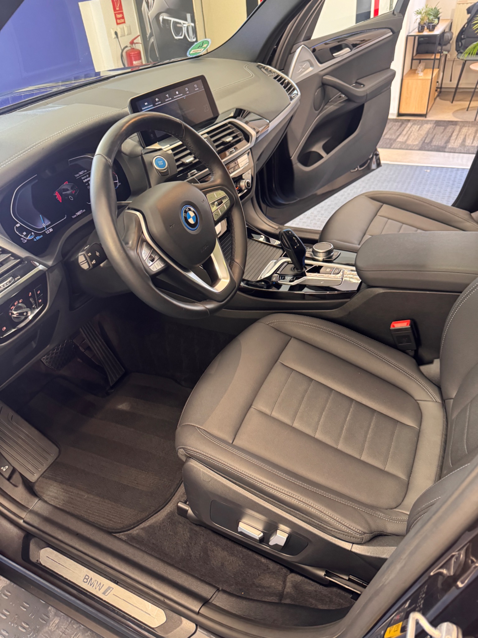 BMW Fahrerbereich und Cockpit